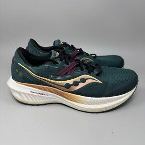 Saucony Triumph 20 Men's Size 10 Shamrock Green Athletic Shoes Sneakers
